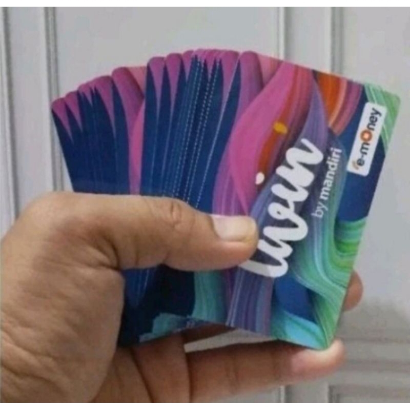 EMONEY Livin mandiri Kartu EMONEY LIVIN MANDIRI E-MONEY