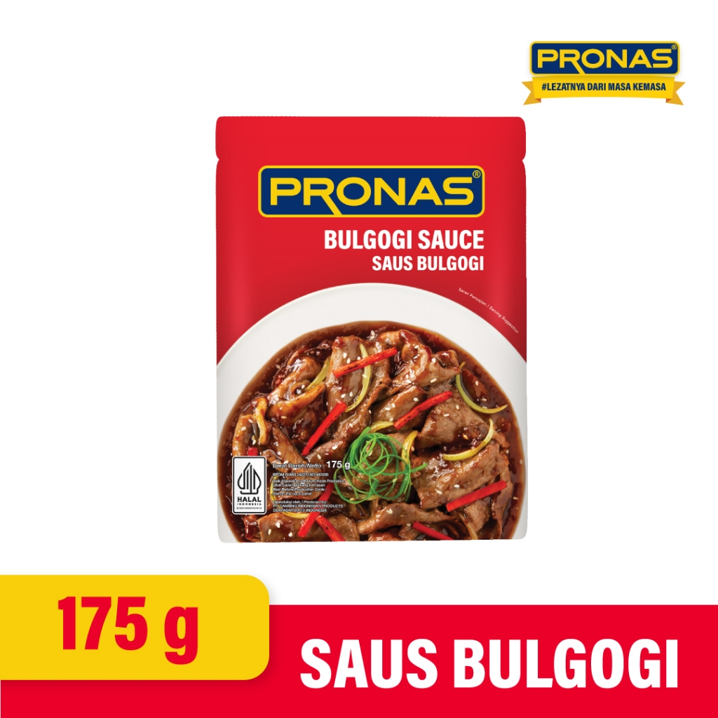 

PRONAS Stir Fry Sauce Korean Bulgogi 175 gr