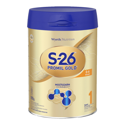 S-26 GLD/PRMGLD SUSU FORMULA BAYI 0-6 BULAN TAHAP 1 KLG 900g