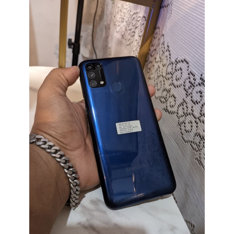 SAMSUNG M31 6/128 GB 4G LTE HANDPHONE ANDROID SECOND MURAH BERKUALITAS ORIGINAL 100%