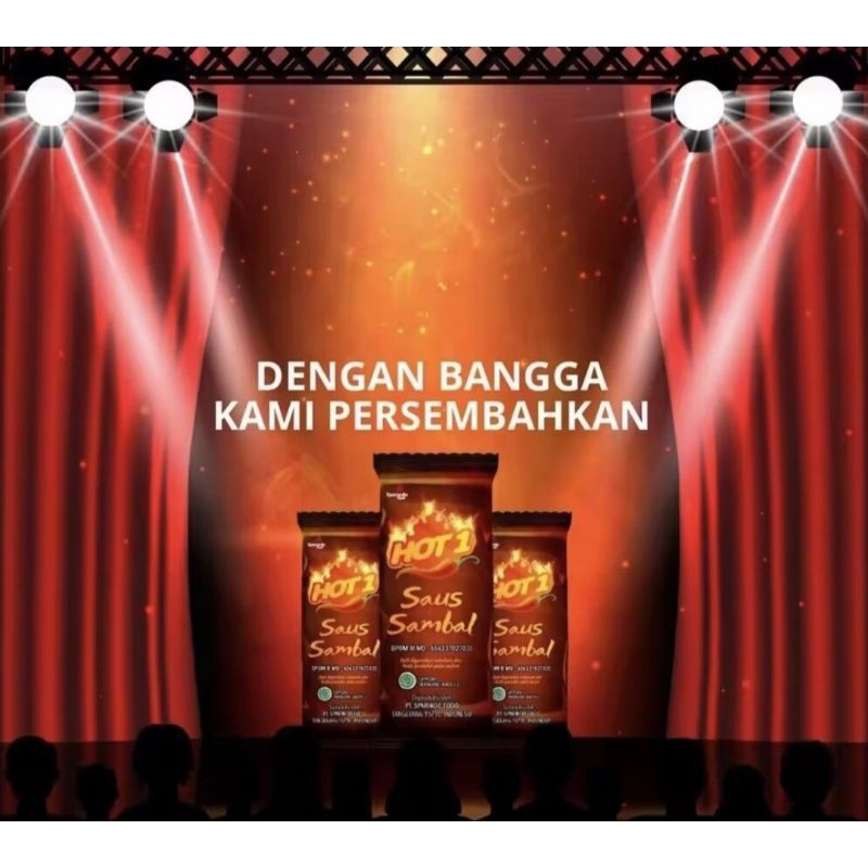 

Hot 1 Saus sachet isi 24