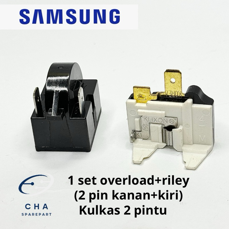 Relay overload kulkas Samsung 2 pintu