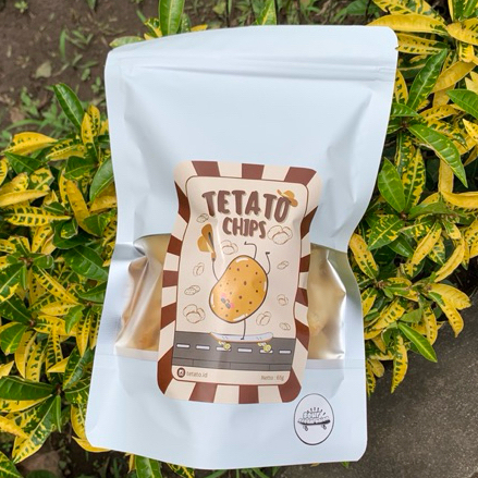 

Tetato Chips-Keripik Kentang Rasa Spicy Pedas Potato Chips Kripik Kentang 65gr