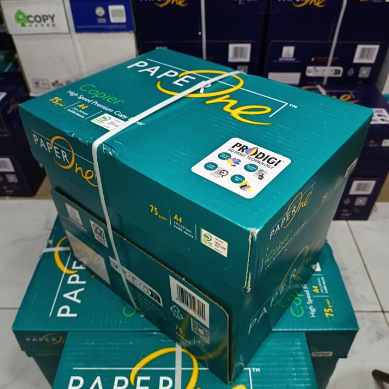 

H7Y PROMO KERTAS HVS A4 75 GRAM PAPER ONE ( DUS ) TERMURAH!!!