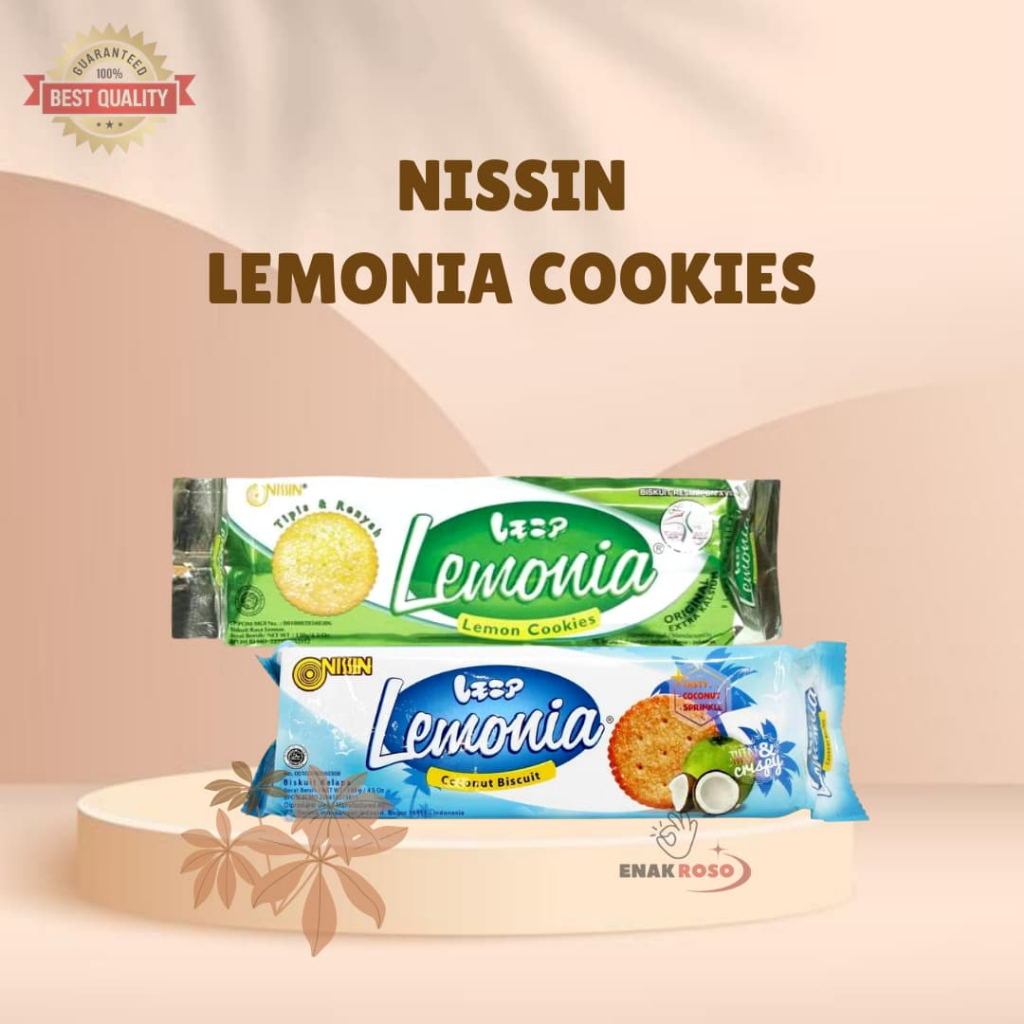 

Biskuit Nissin Lemonia Pack 130gr lemon snack