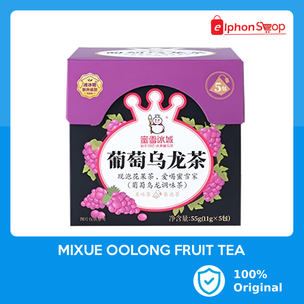 

READY STOCK MIXUE Tea Oolong Teh Oolong Minuman Teh Instan Rasa Buah Viral