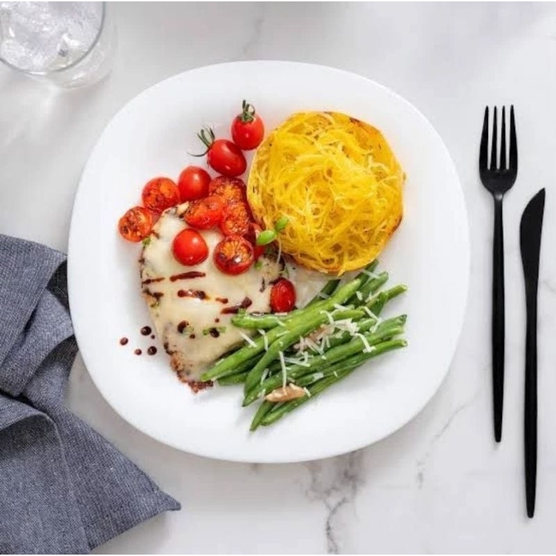 LUMINARC PIRING SOUP CARINE WHITE 23CM / PIRING SOUP / PIRING MAKAN / SUP / LUMINARC / KITCHENWARE