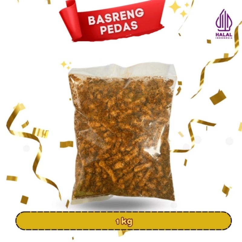 

Basreng Stik Pedas Daun Jeruk Bumbu Melimpah