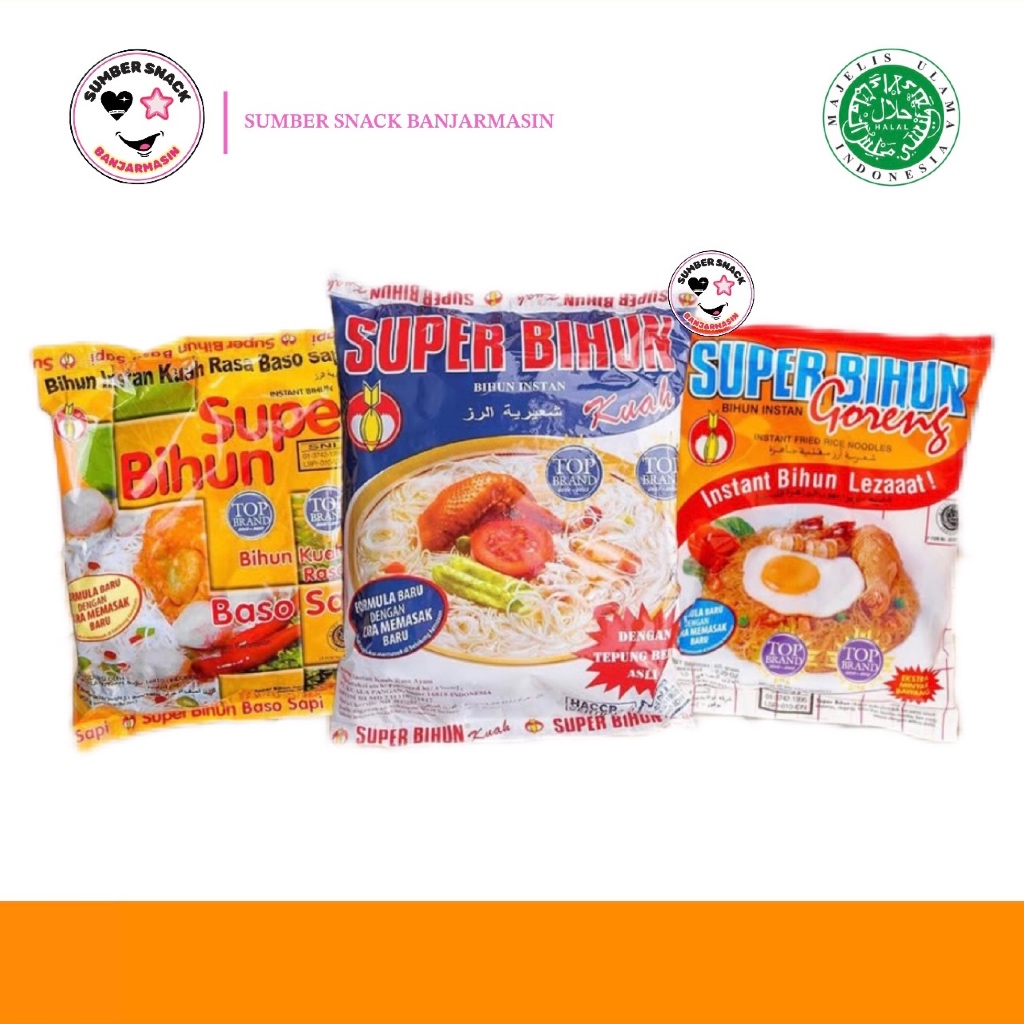 

Super Bihun (+-65g) (3 Varian Rasa)