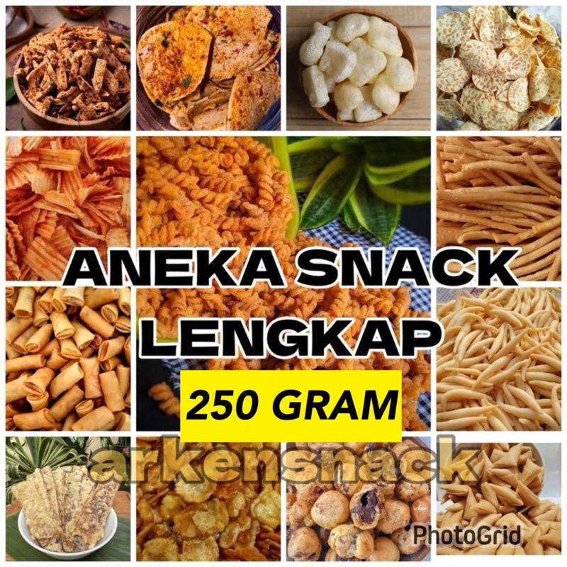 

CEMILAN TERLENGKAP SERBA ASIN MANIS KILOAN JAKARTA 250gr (TERLENGKAP DAN TERMURAH) ( BASRENG / CHUBA / KERIPIK BAWANG / CENDOL KEJU / MAKARONI / TWIST CORN / STIK BALADO / TALAS / LANTING BAWANG / KERUPUK KULIT / SINGKONG ASIN / USUS / TAHU / SEBLAK)