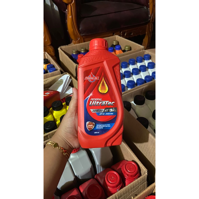 Oli Federal Ultratec 4Tak 800ml Ori