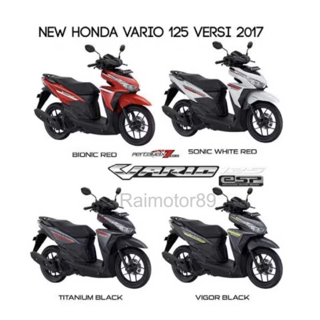 Stiker striping Vario 125 LED 2017