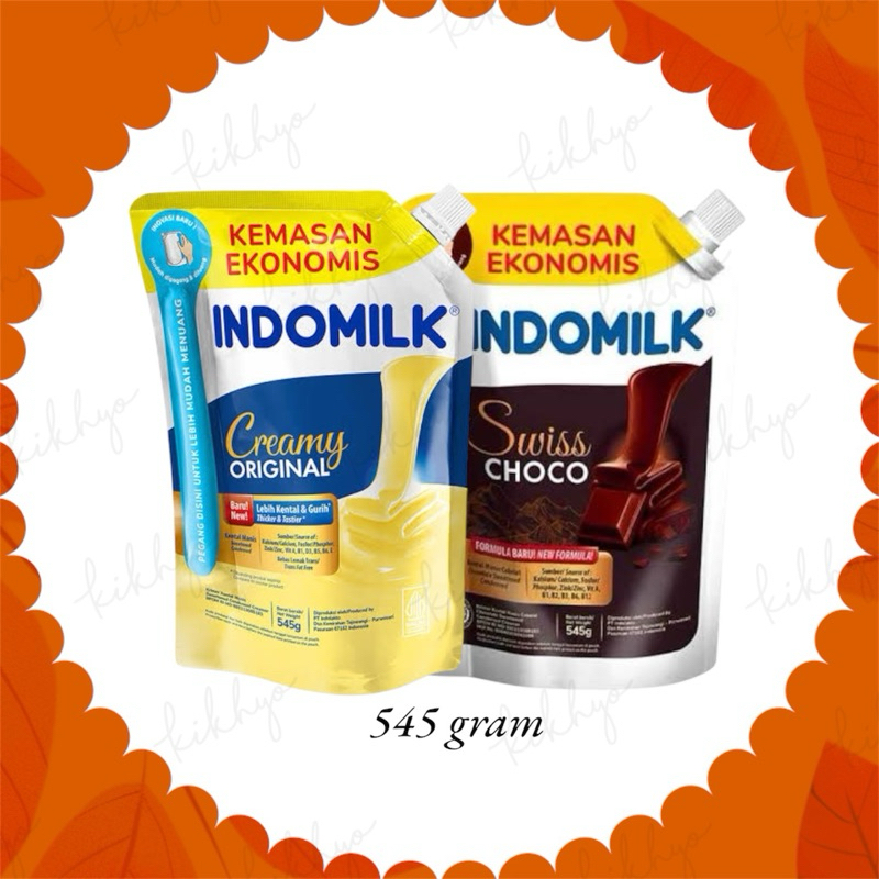 

INDOMILK Susu Kental Manis SKM Pouch 545 gram