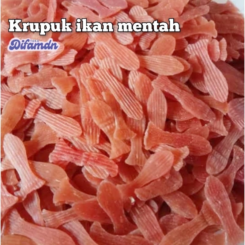 

Kerupuk Ikan Mentah 500gram