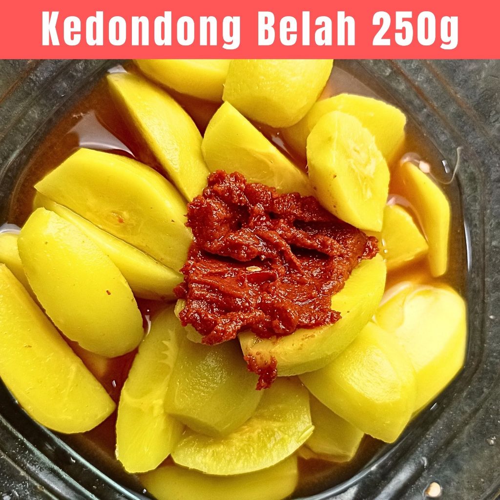 

Kedondong Belah 250g asinan buah rujak buah manisan buah cianjur asli