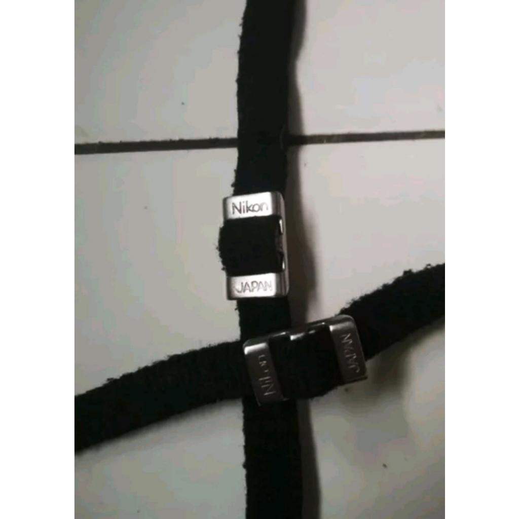 strap tali kamera bekas analog nikon lawas