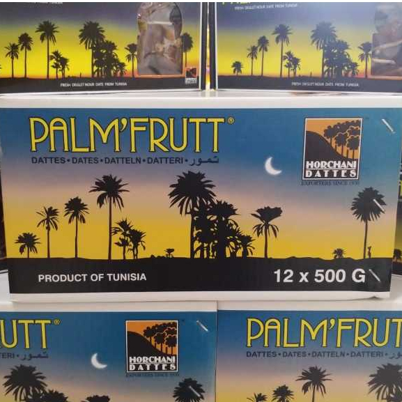 

palm frutt tangkai/tunisia tangkai 1karton 12pcs 500gr premium original