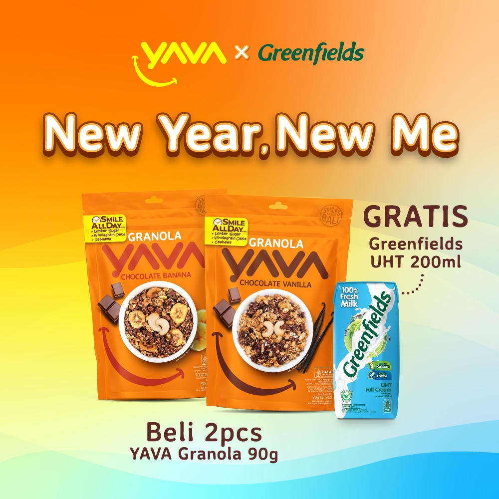 

YAVA Paket Granola 2 Rasa (2 x 90g)