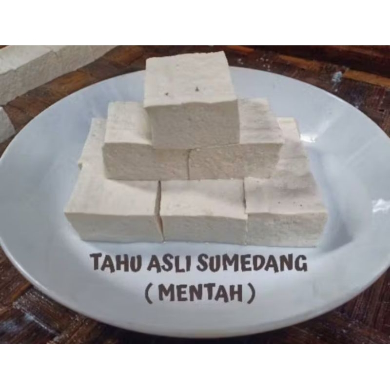 

Tahu Mentah Asli Sumedang-Tahu pong-Tahu Isi-Tahu Putih Isi 100-121 pcs Jabodetabek