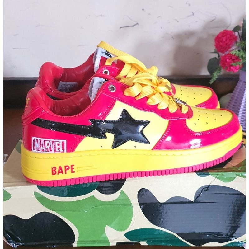 Sepatu Star Marvel Bape