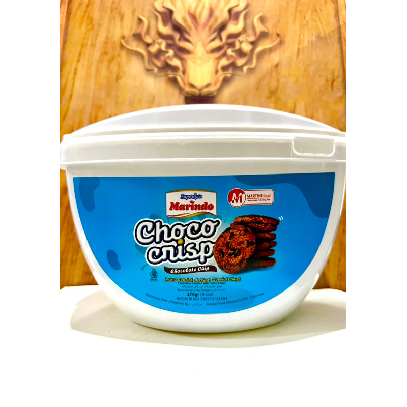 

Marindo Choco Crisp Chocolate 270g Kemasan Timba | Kue Lebaran | Kue Kering |