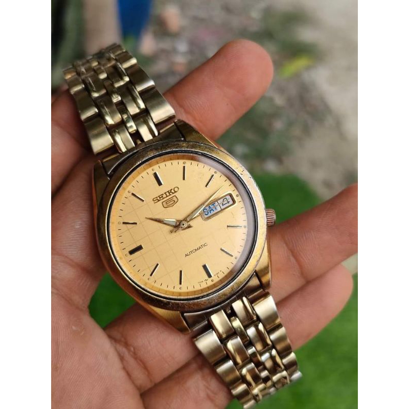 Jam tangan Seiko 5 Automatic original cal 7009-3040