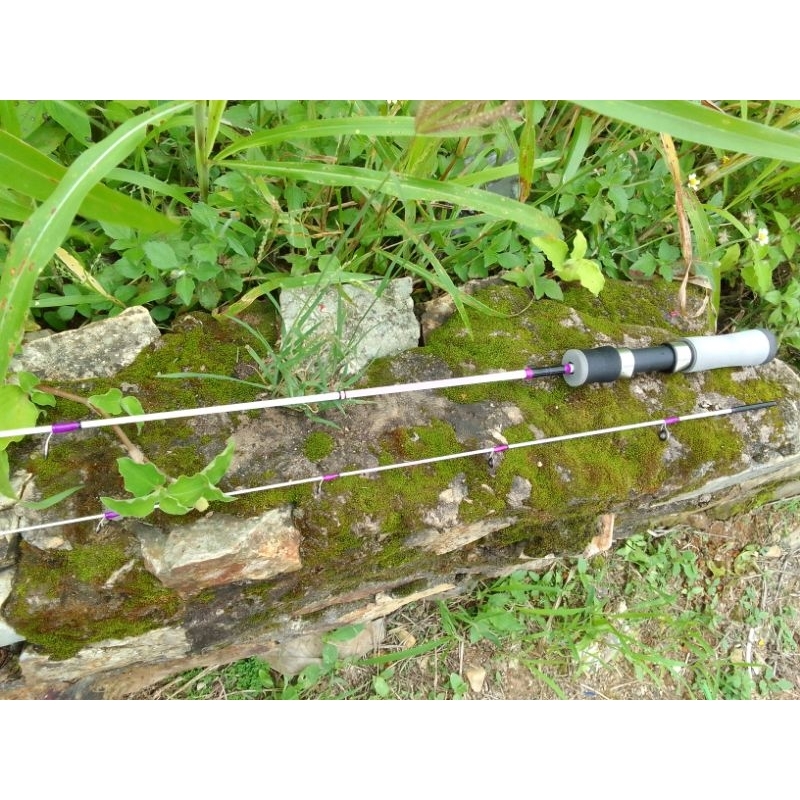 Joran Spinning/joran fiber solid/joran micro fishing joran udang melem 120 cm