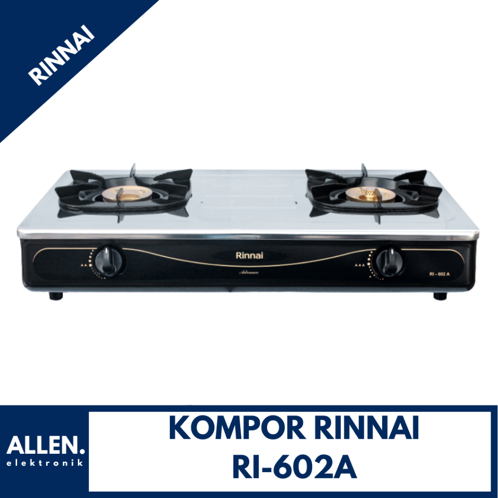 Kompor Rinnai 2 Tungku RI-602A
