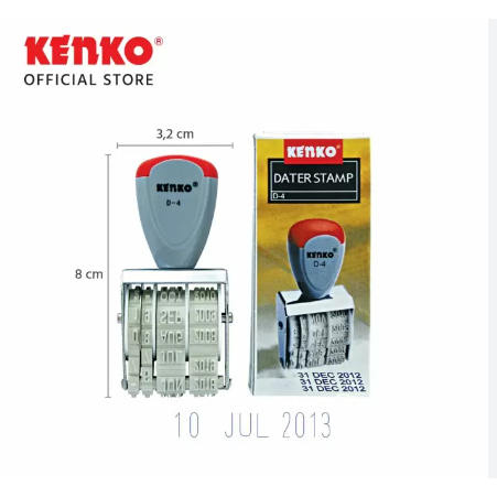 

KENKO - Dater Stamp / Stempel Date Tanggal D-4