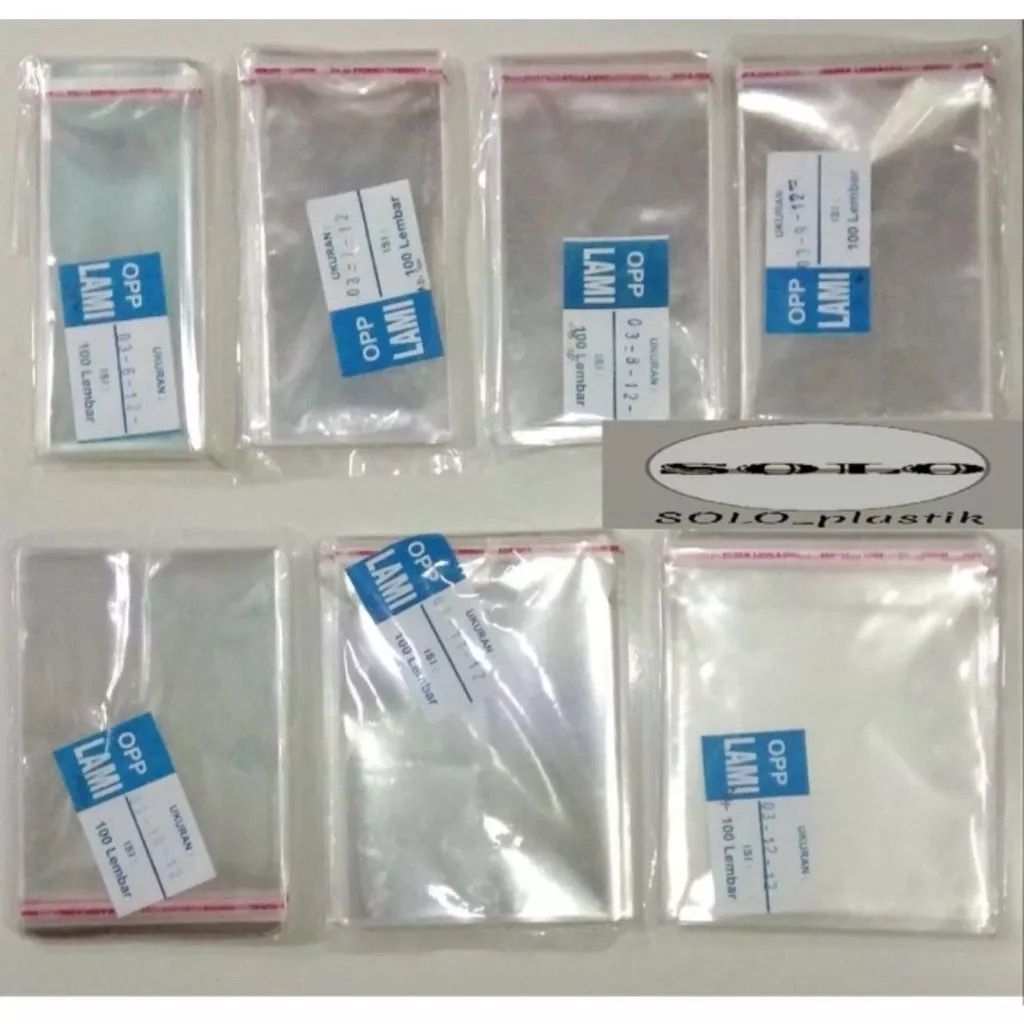 

KEMASAN PLASTIK OPP AMPLOP LEBARAN