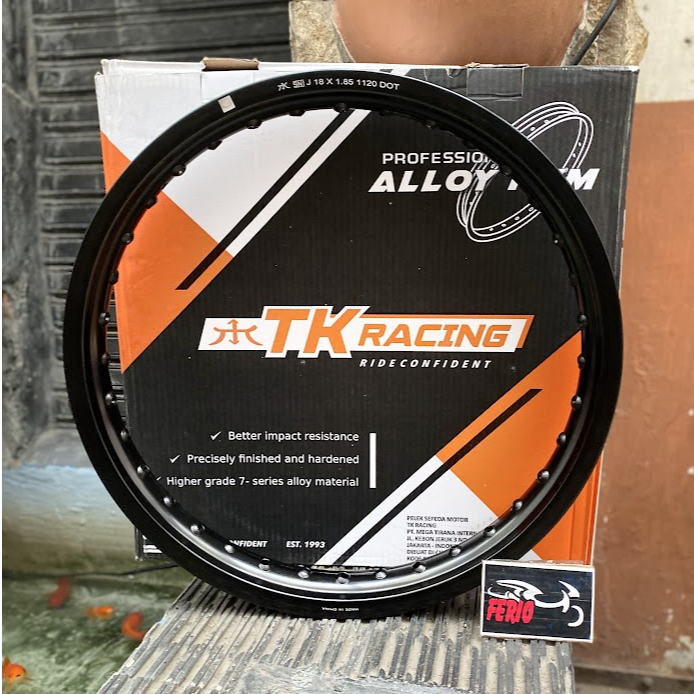 Velg TK Racing 140 160 185 215 Ring 17 18 Hole LUbang 36 ORIGINAL TK Racing