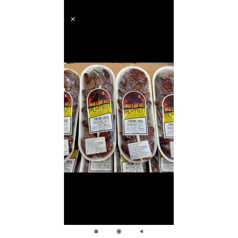 

Kurma Tunisia palmfruit palmfruit 250gr perahu