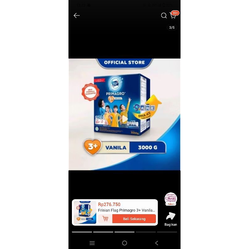 preloved frisian flag primagro 3+