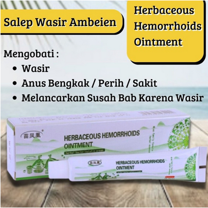 SALEP WASIR AMBEIEN ORIGINAL HERBACEOUS HEMORRHOIDS OINTMENT