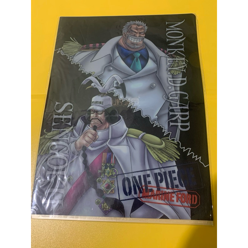 one piece clear file garp sengoku