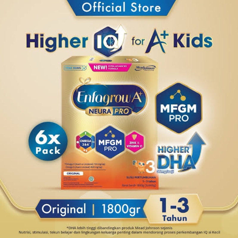 

Enfagrow A+3 1800gr Rasa Original