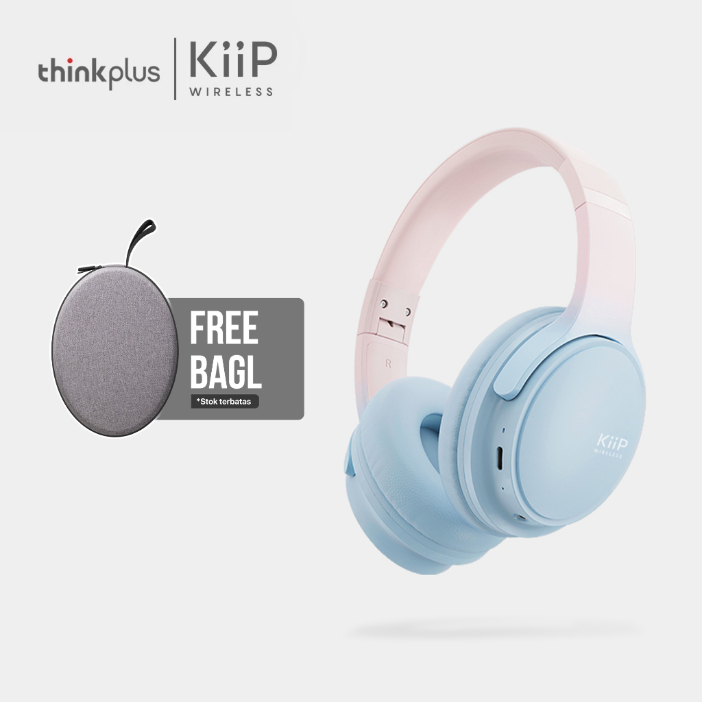 Thinkplus x KiiP Wireless TH60 Headphone Bluetooth Wireless Headset Earphone