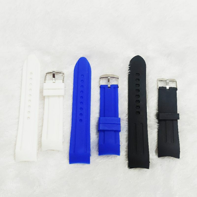 strap rubber curved 24mm