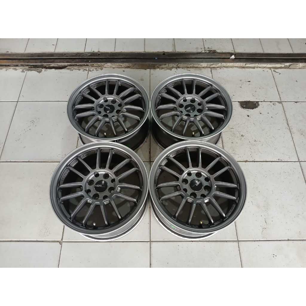 Velg Seken Bekas Murah Rays Ze40 Ring 15 Brio Jazz Mobilio Mazda Nissan
