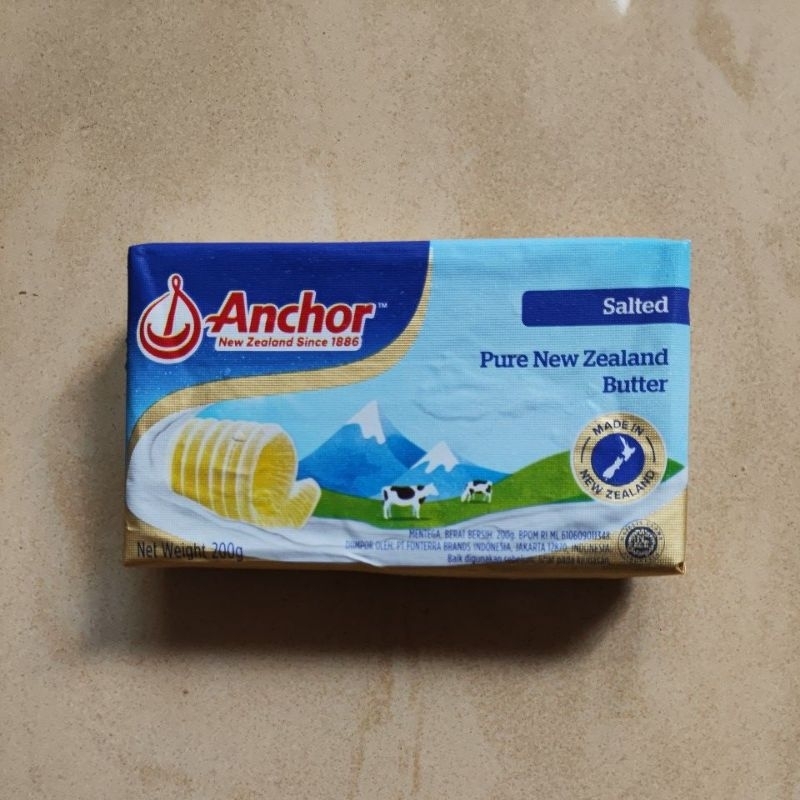 

Anchor SALTED Butter 200 gr (Gosend/Grab)