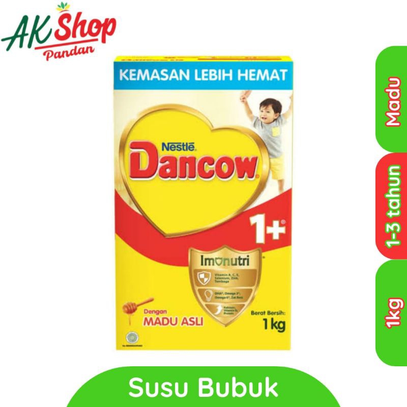 

Nestle Dancow Imunutri 1+ Madu Asli 1 Kg Susu Bubuk Pertumbuhan Anak