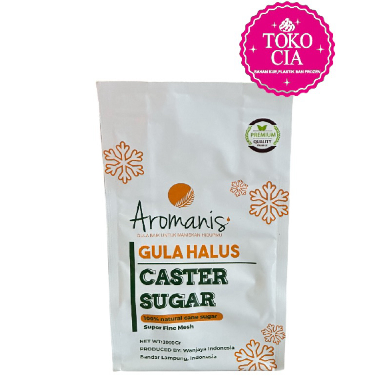 

Aromanis Gula Halus Caster Sugar 1kg
