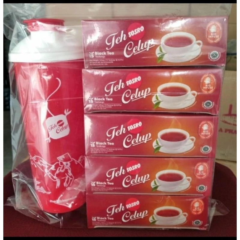 

paket Teh Celup Sosro free Tumbler