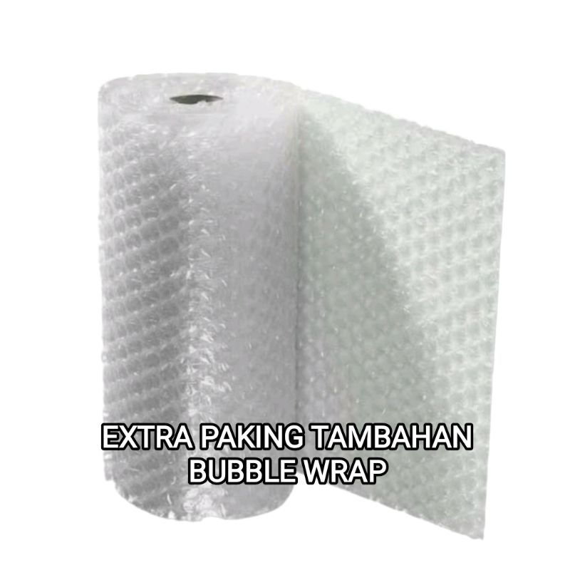 

EXTRA PAKING TAMBAHAN BUBBLE WRAP