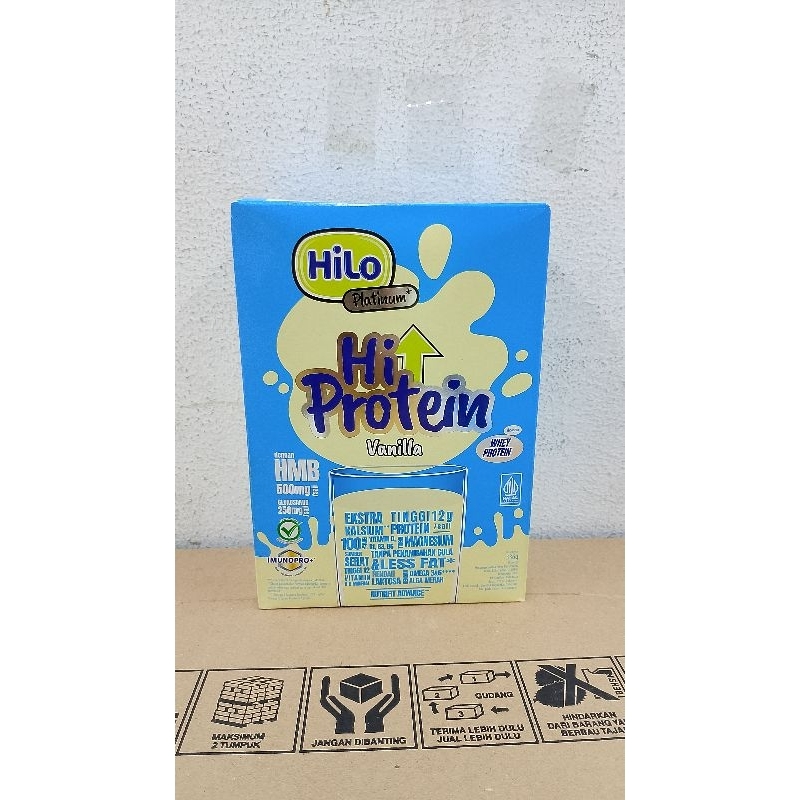 

HiLo Platinum HMB Vanilla 336gr susu Paling tinggi kalsium & protein dengan formula NUTRIFIT ADVANCED & Glukosamin untuk tulang,otot,dan sendi kuat. HMB 500mg cegah penyusutan massa otot & meningkatkan 2x kekuatan otot.