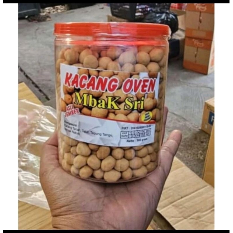 

Kacang Oven Mbak Sri 300grm kemas Toples