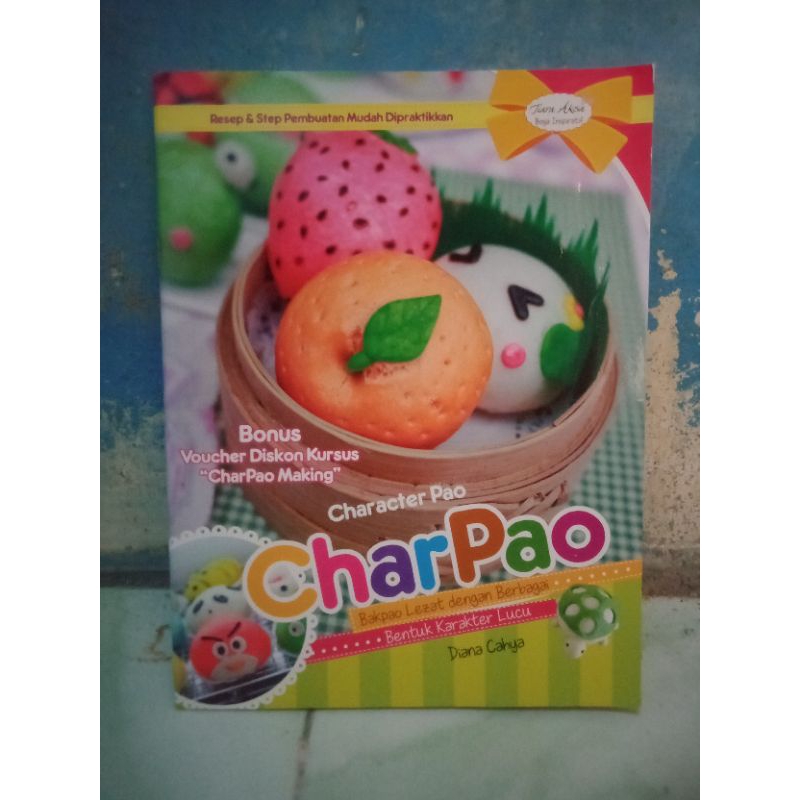 

buku menu charpao bakpao lezat Dengan bentuk Karakter lucu