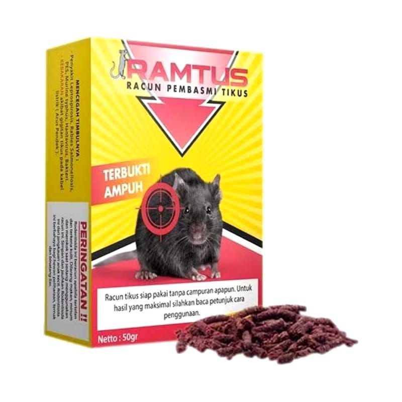 racun tikus ramtus ampuh mati kering
