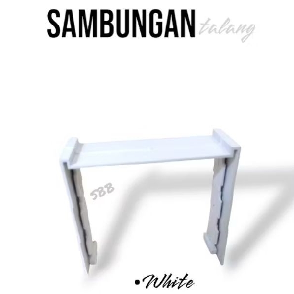 Sambungan Talang / Kotak PVC / Putih