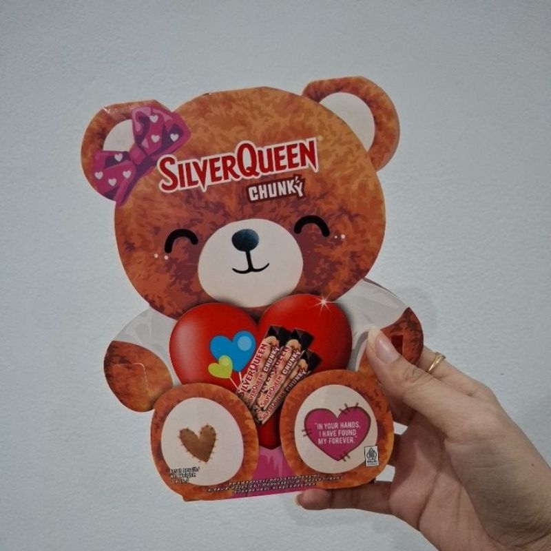 

Ready Coklat Silverqueen Beruang Bear / Coklat Silverqueen Beruang Teddy